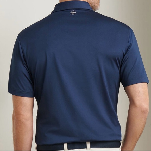 PETER MILLAR FIRM PRICE! NAVY POLO CROWN SPORT SUMMER COMFORT SIZE LARGE - Picture 3 of 4